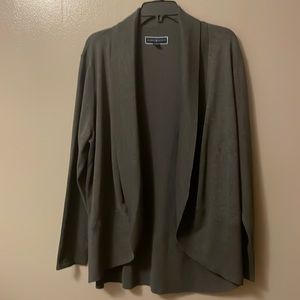 Karen Scott Open Front Sweater